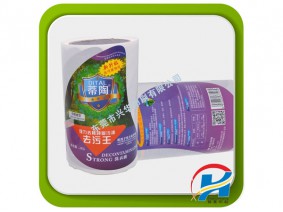 日化不干胶标签